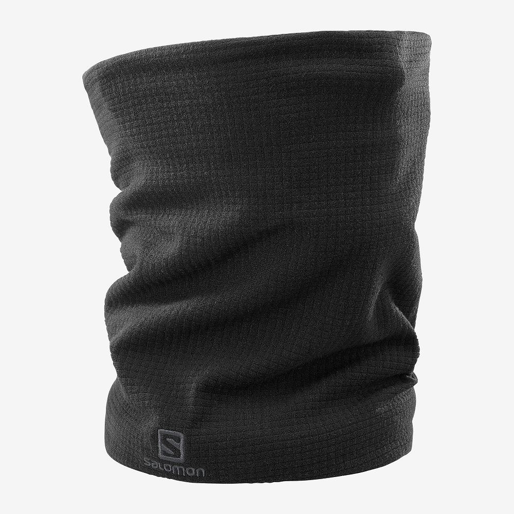 SALOMON RS WARM TUBE Philippines - Men's Headwear - Black | 046957-LWN